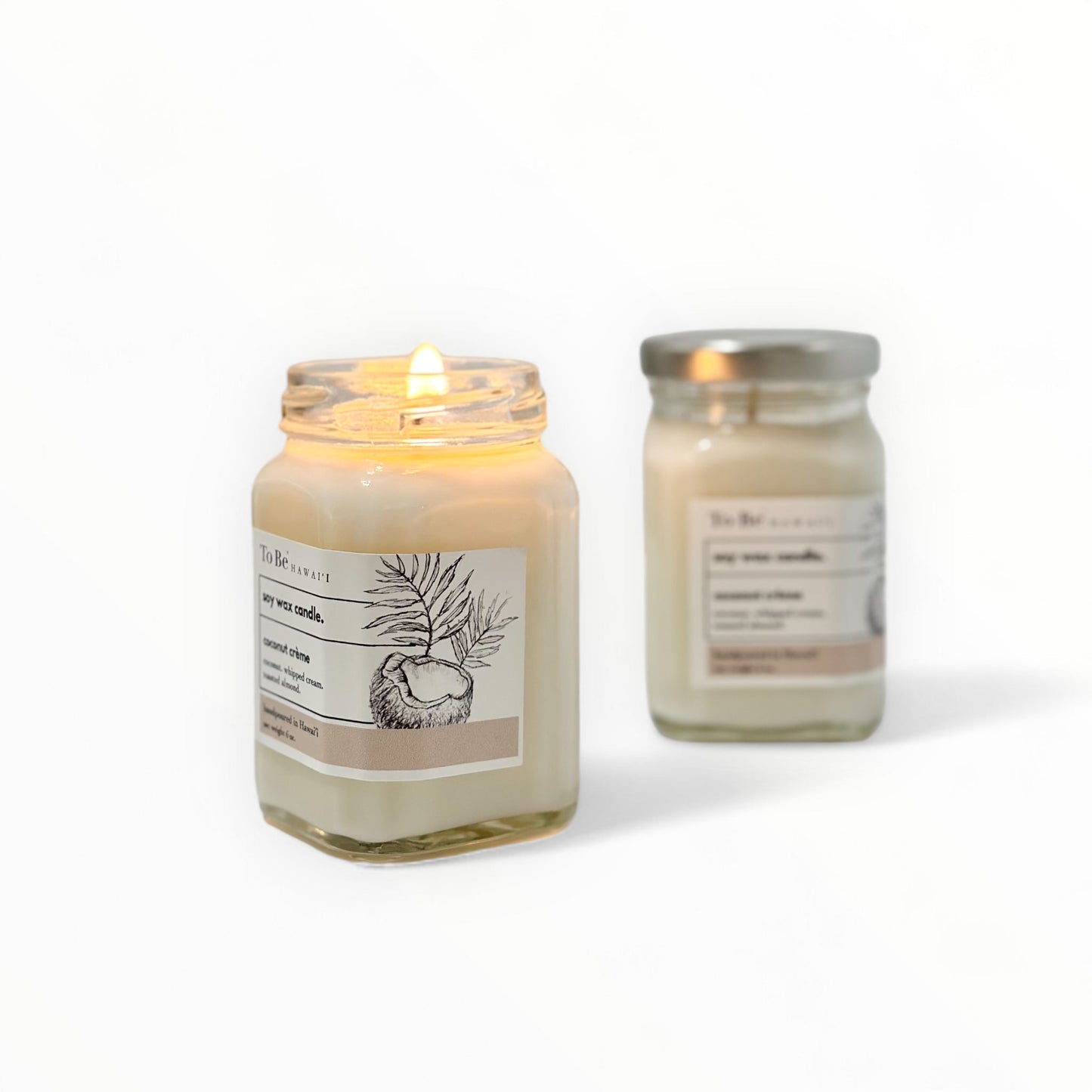 Coconut Crème Soy Wax Candle
