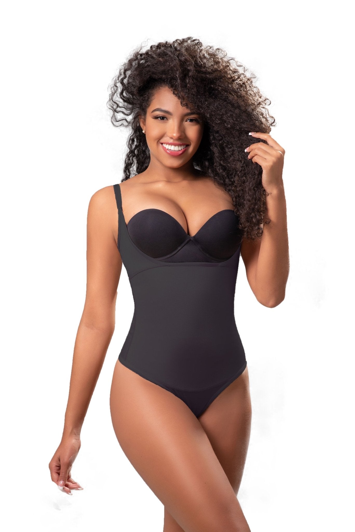 Evonne Underbust Bodysuit in Thong