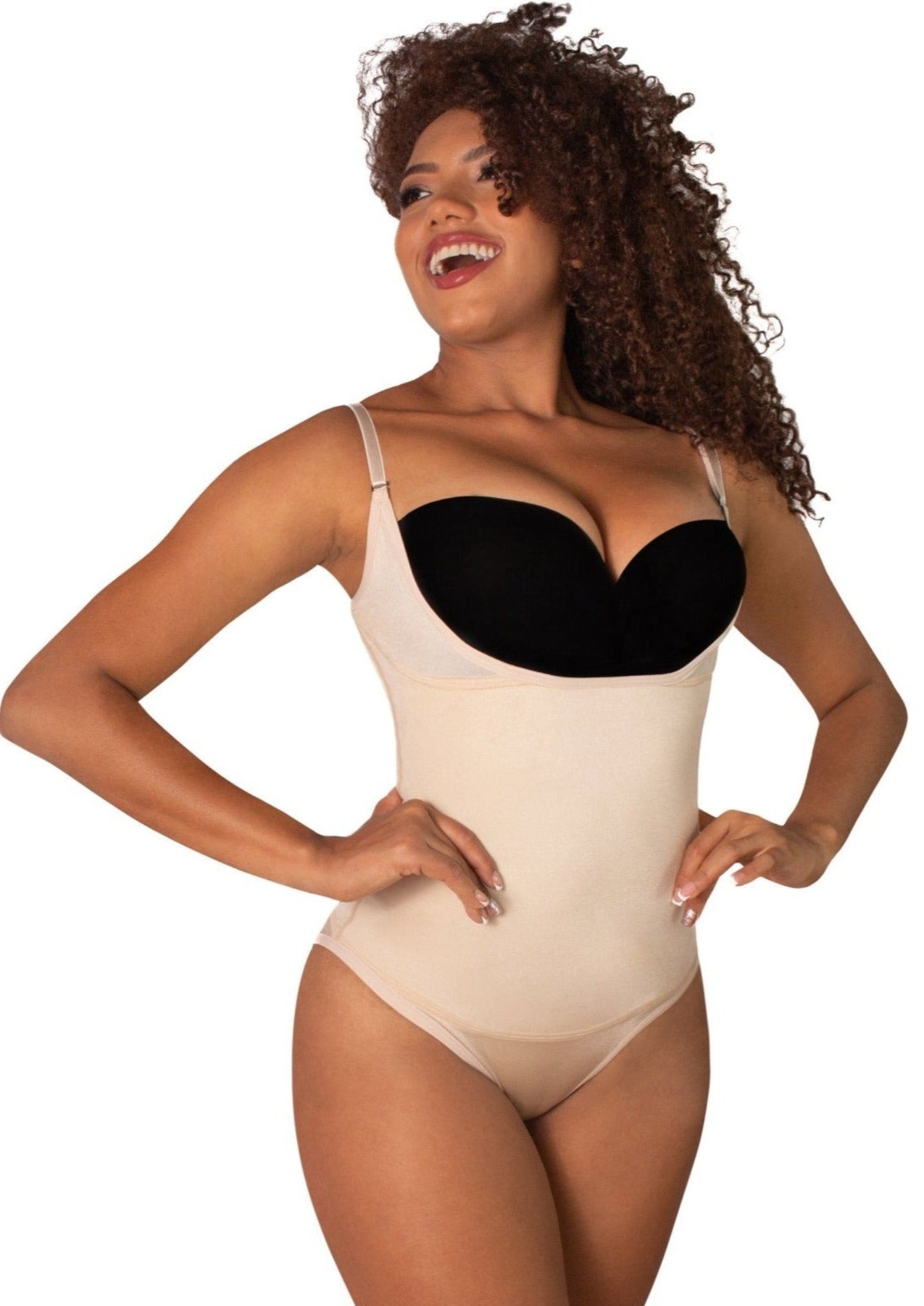 Evonne Underbust Bodysuit in Bikini