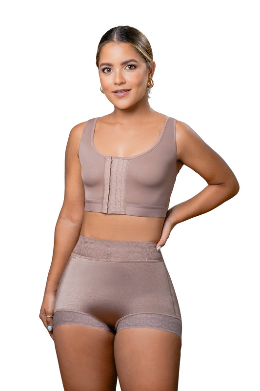 Lace Trim Shapewear Boyshort