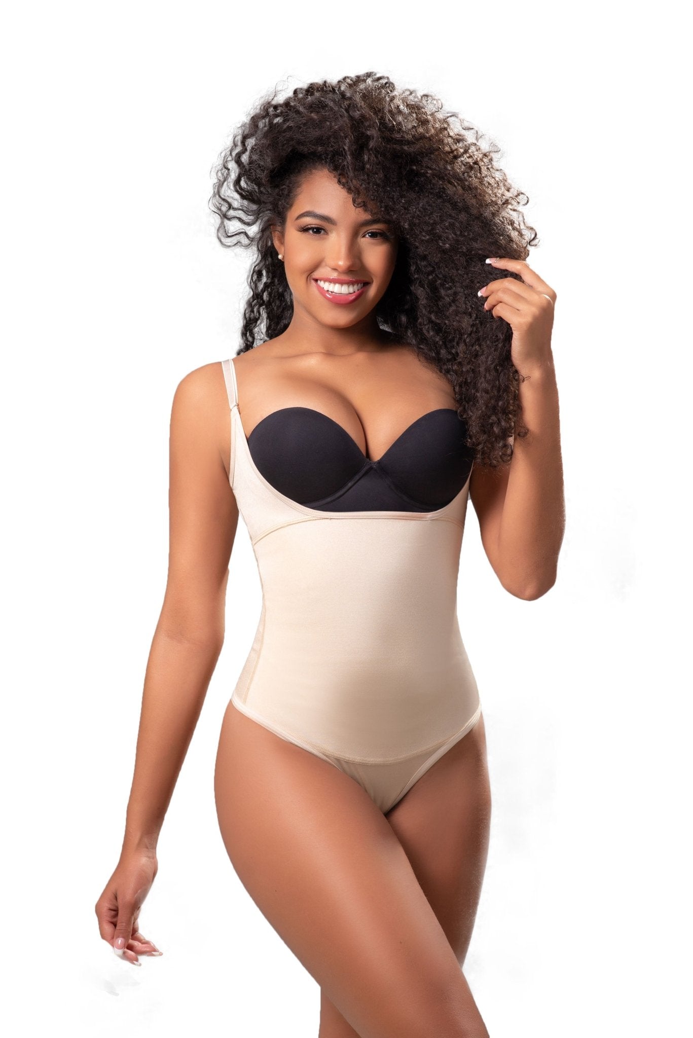 Evonne Underbust Bodysuit in Thong