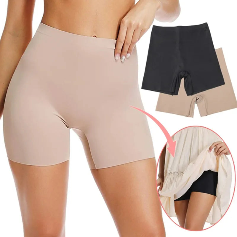 Thigh Slimmer Shapewear Panties for Women Slip Shorts High Waist Tummy Control Cincher Girdle Seamless Body Shaper